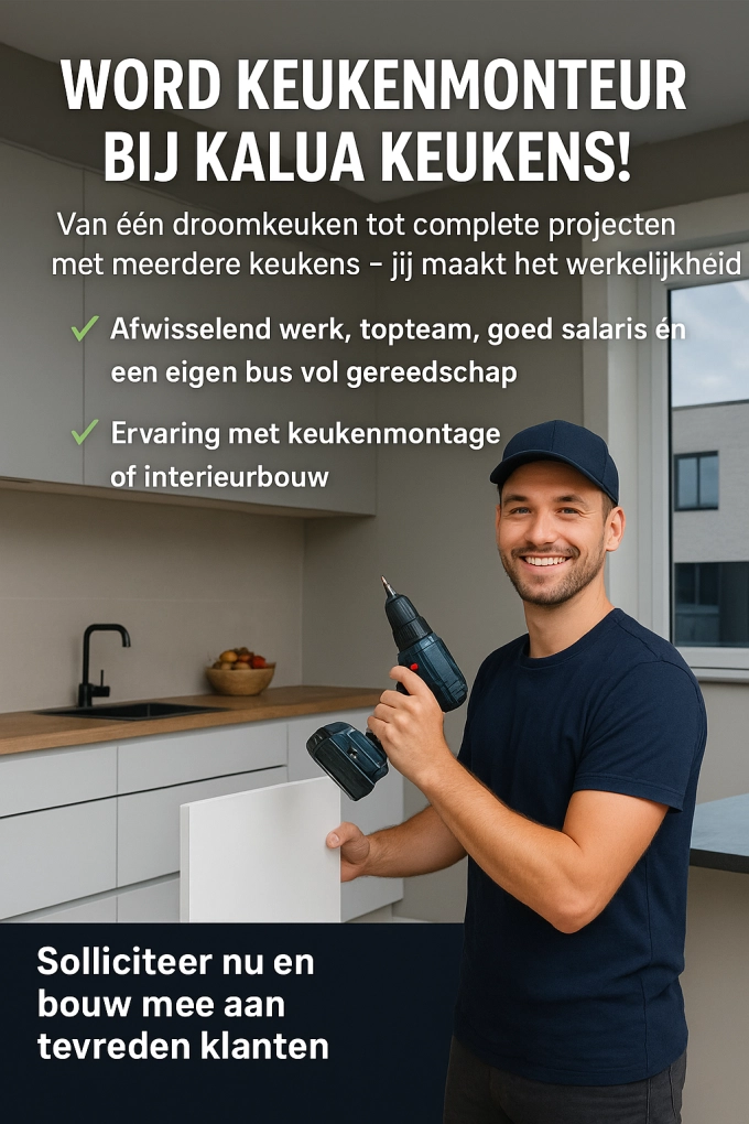 Vacature: Keukenmonteur (loondienst)